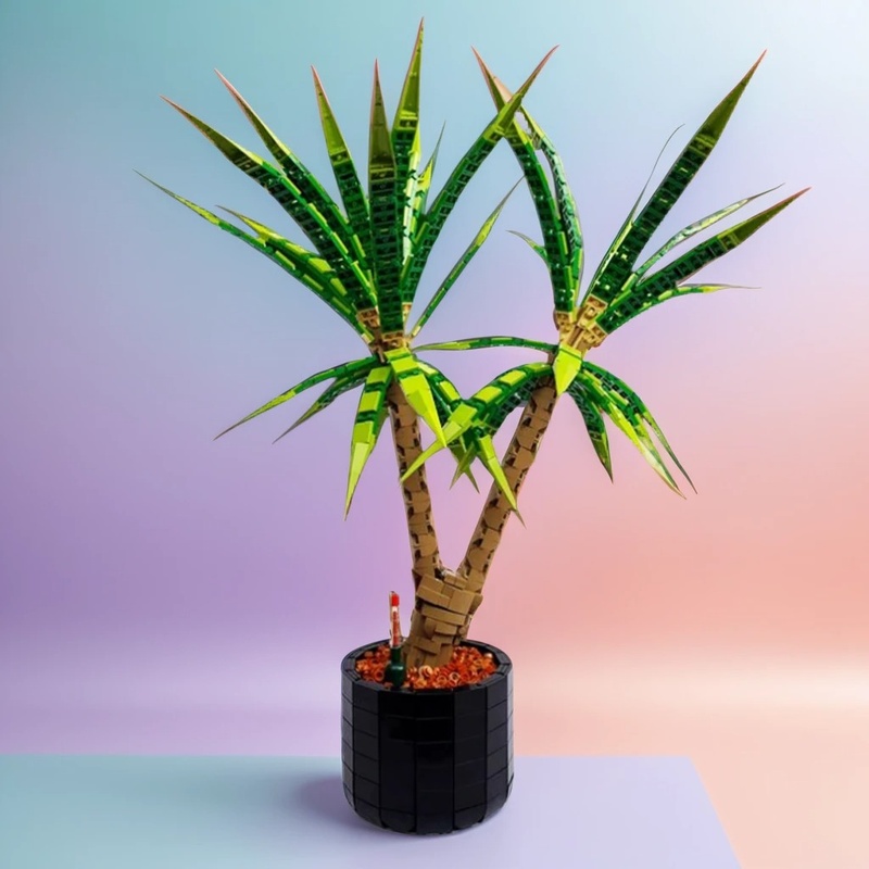 1961 elementów MOC Średniowiec – Dracaena Marginata recenzja i cena