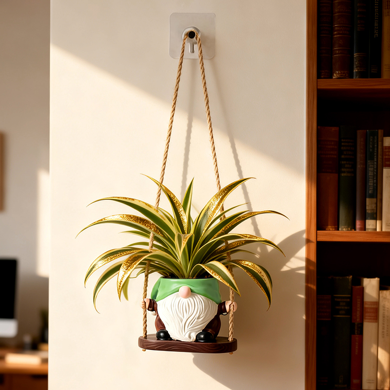 Wisząca doniczka w stylu bohem – Echeveria Succulent recenzja i cena